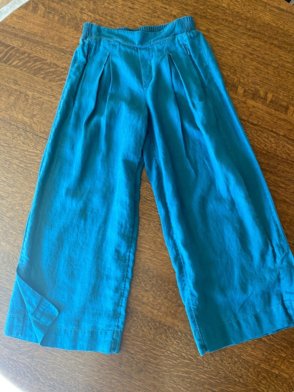 Athleta Teal Wide-Leg Women’s Pants